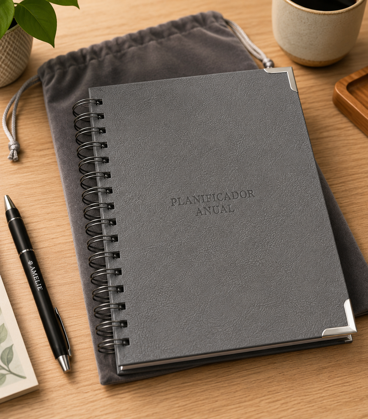 Planificador Amelie Gris