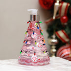 Jabón de mano de temporada navideña