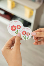 Aretes perlas con tag